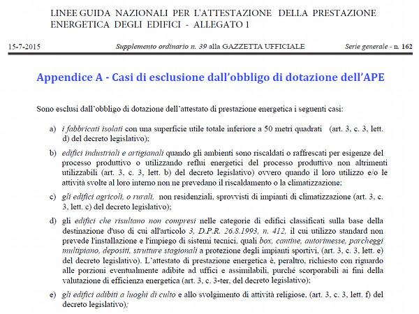Edifici esclusi